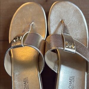 Michael Kors Women's Gold Sandals